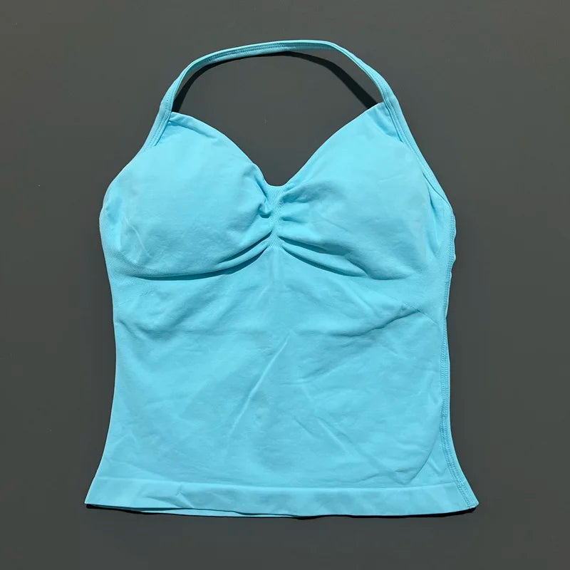 Open Back Yoga Tank Top for Women - Comfortable & Stylish
