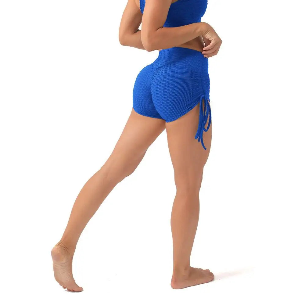 KiKis Push Up Sport Shorts Women - Textured High Waist