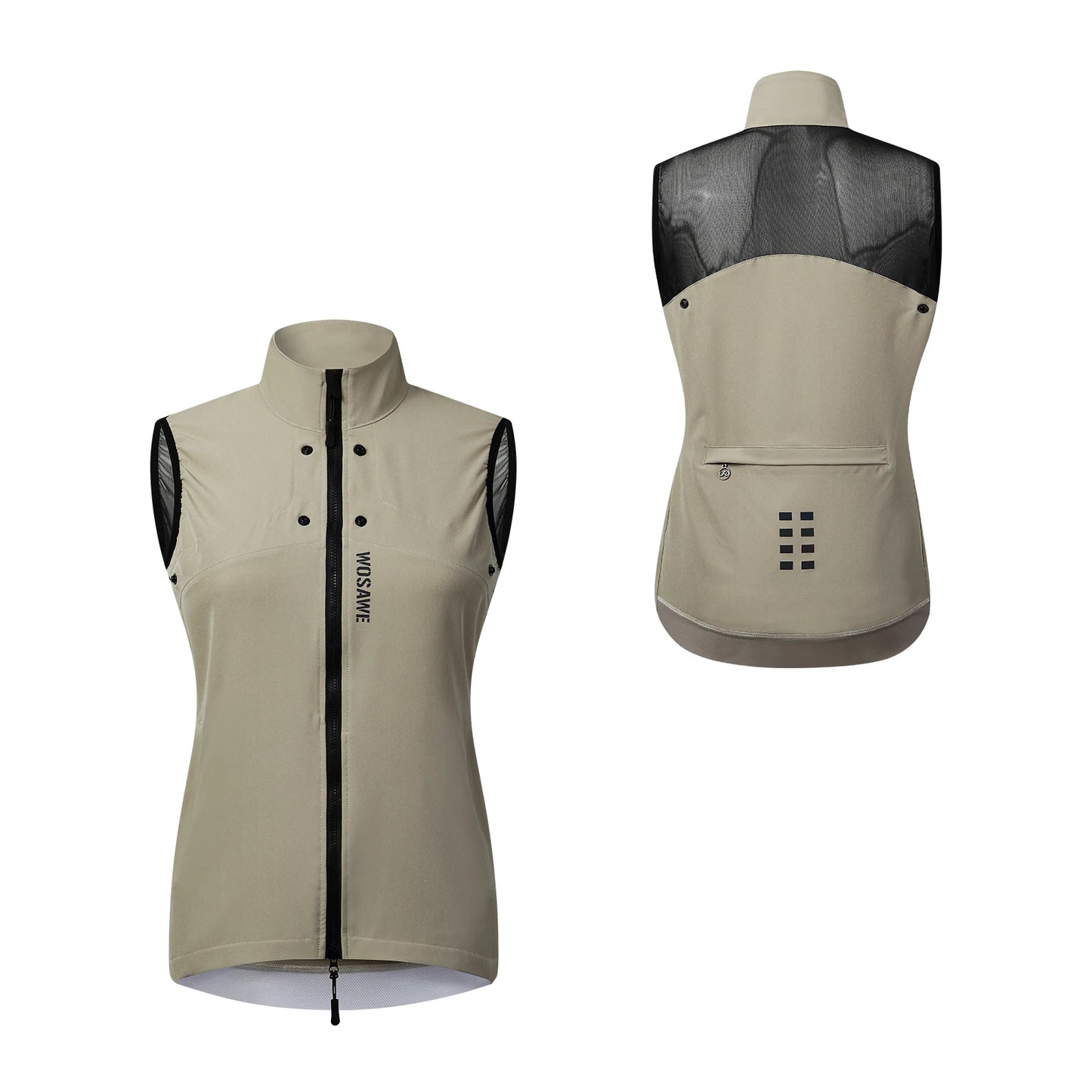 Women's Reflective Cycling Jackets - Neon Green Set