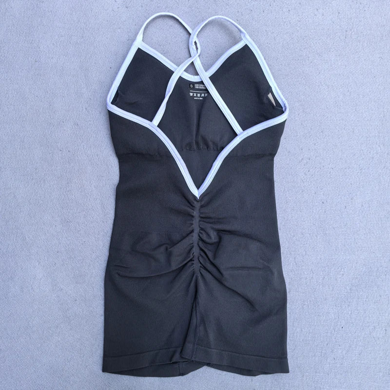 Cross Back Strappy Jumpsuit for Women