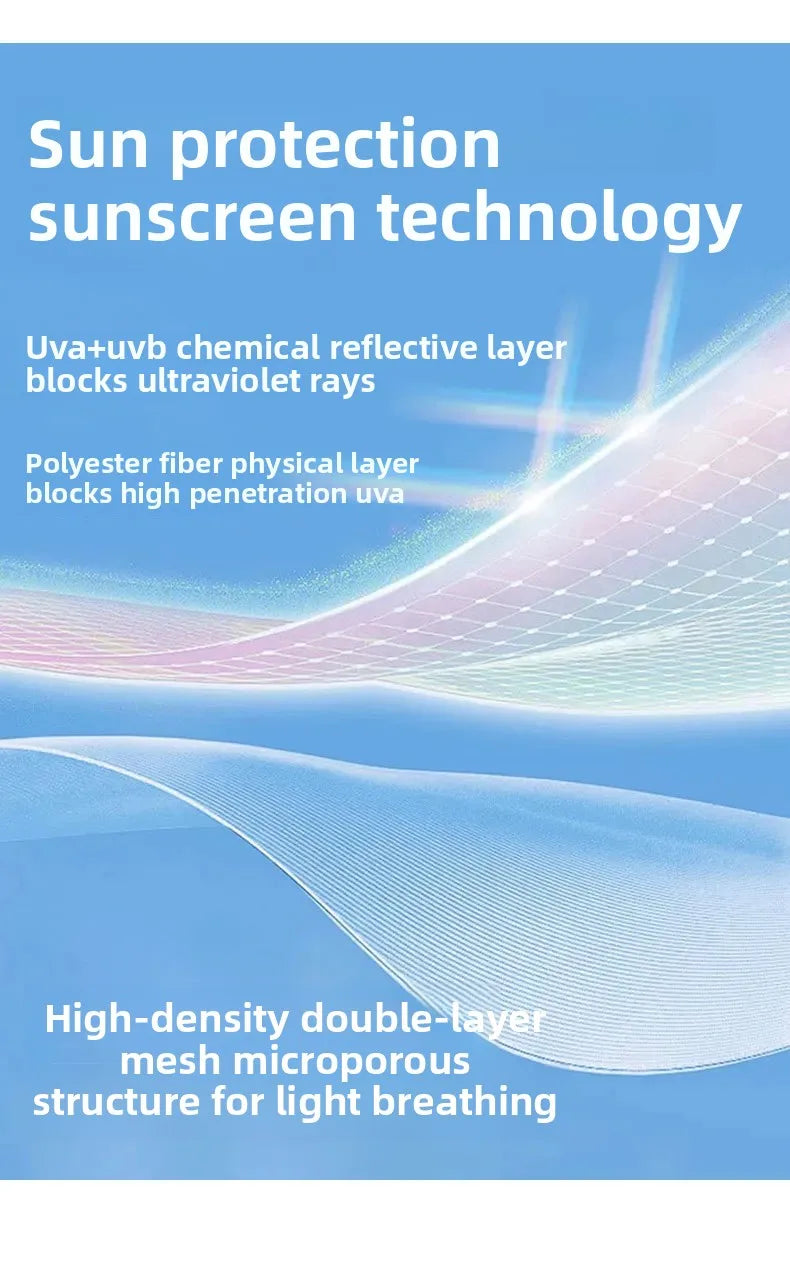 Sun protection technology for breathable yoga clothes for women with UV blocking and mesh layers