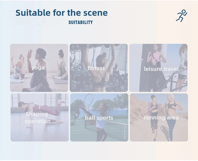 Suitable scenes for Women's Backless Gym Top including yoga fitness leisure travel and sports activities