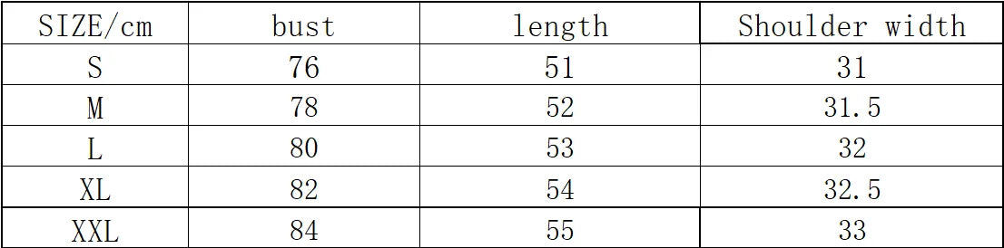 Size chart for KiKis women's slim fit yoga jacket showing bust length and shoulder width in centimeters