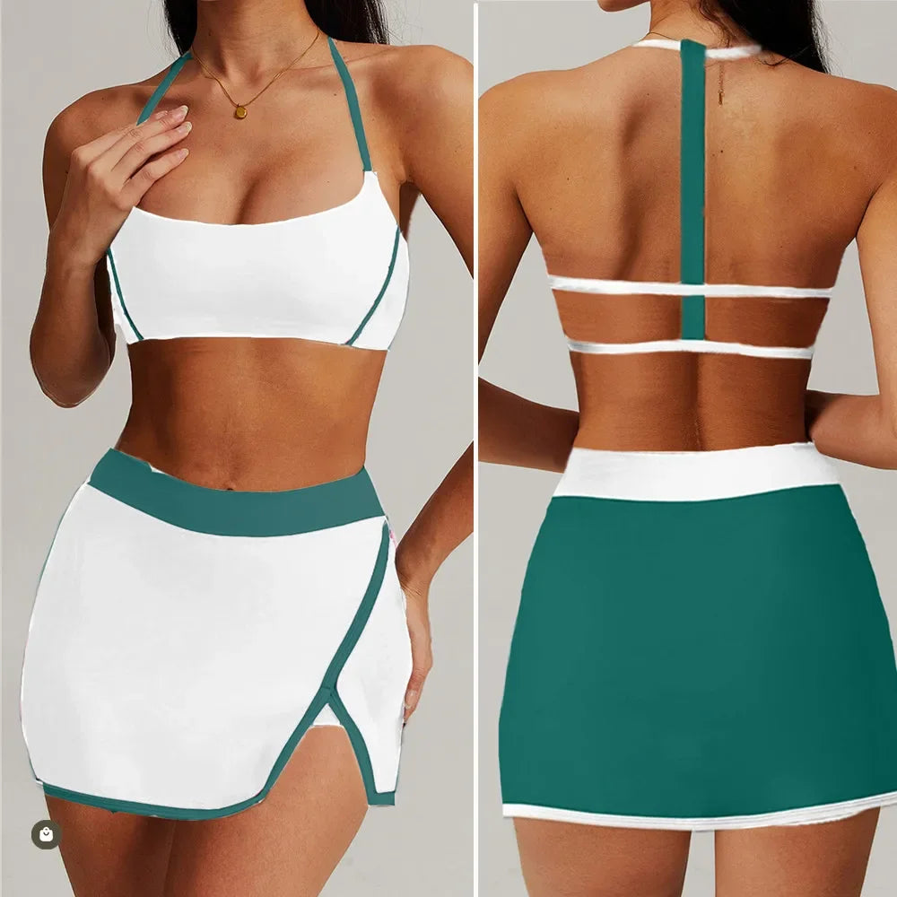 Pocket Yoga Shorts Women Fitness Running Cycling Squat Proof Sports Leggings High Waist Workout Gym Shorts Bottom Tights XP215